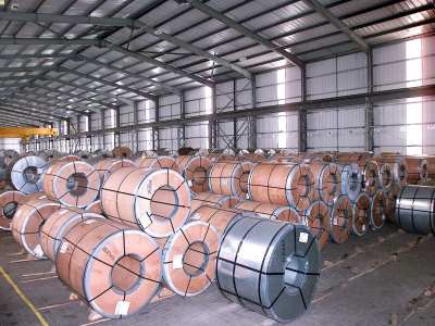 Steel coil warehousing