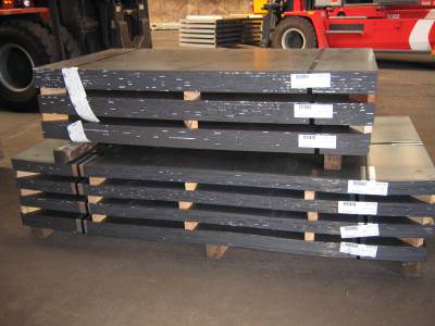 Steel plate covered storage