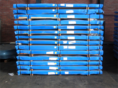 Steel plate covered storage