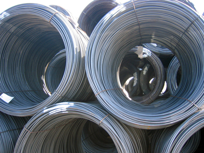 Externally stored wire rod